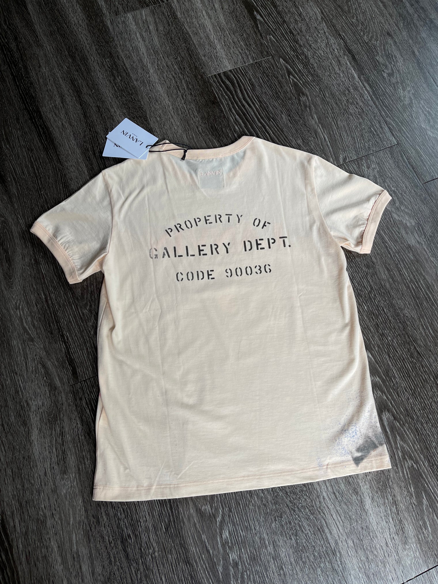 Gallery Dept. x Lanvin Paint Splatter Tee