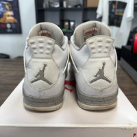 White Oreo Jordan 4 Retro (USED)