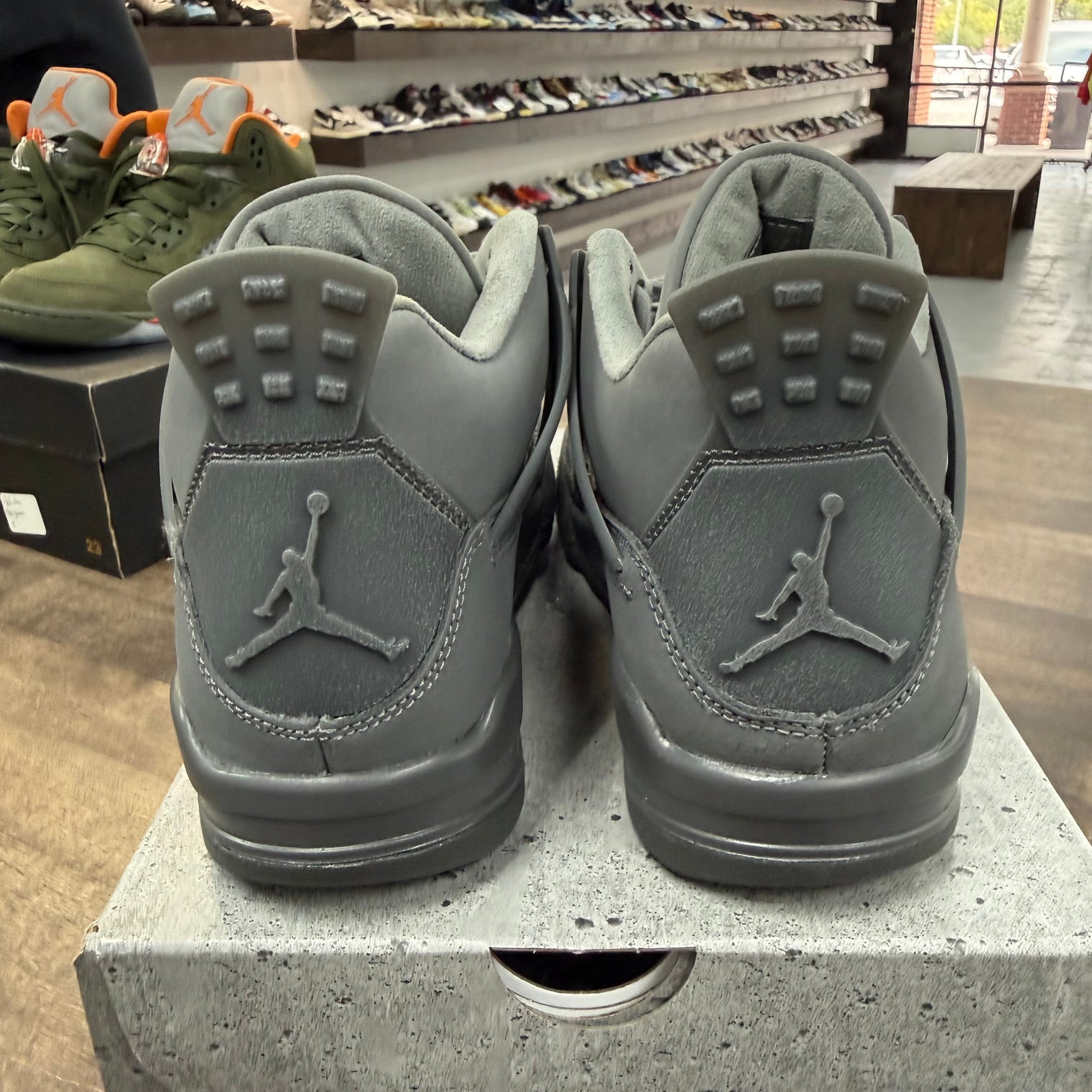 Wet Cement Jordan 4 (GS) (USED)