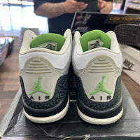 Chlorophyll Jordan 3 (GS) (USED, Replacement Box)