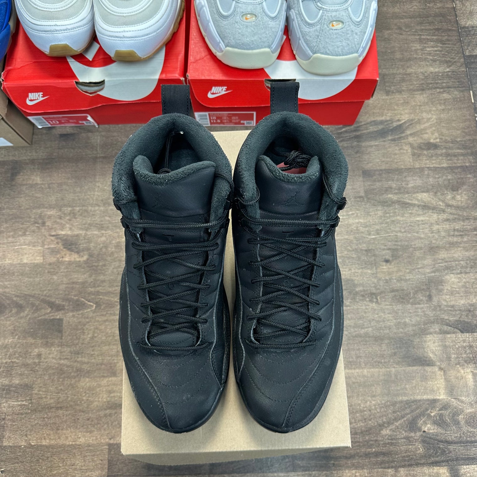 Winter Black Winterized Jordan 12 Retro (USED, No Box)