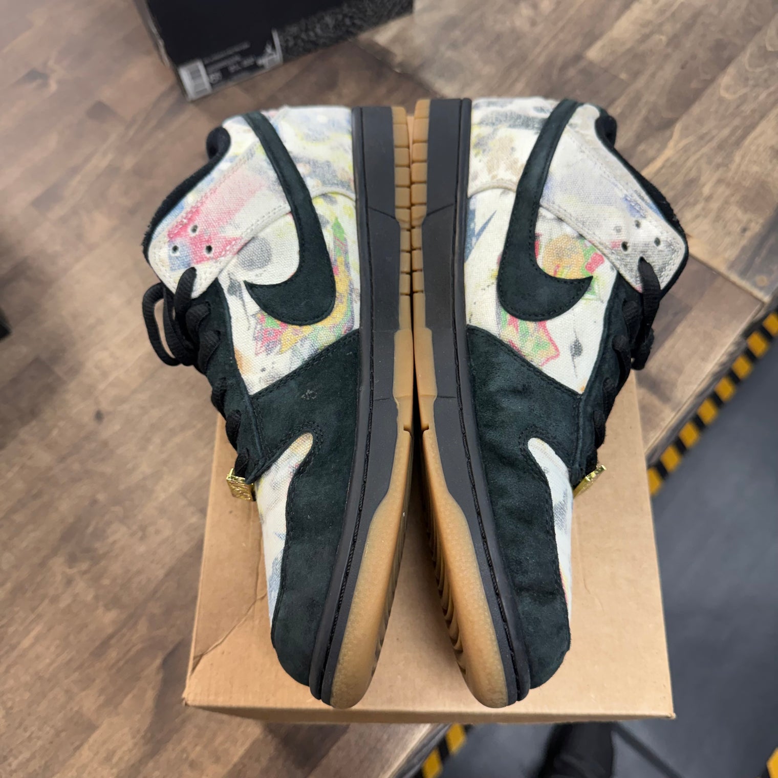 Supreme Rammellzee SB Dunk Low (USED, No Box)