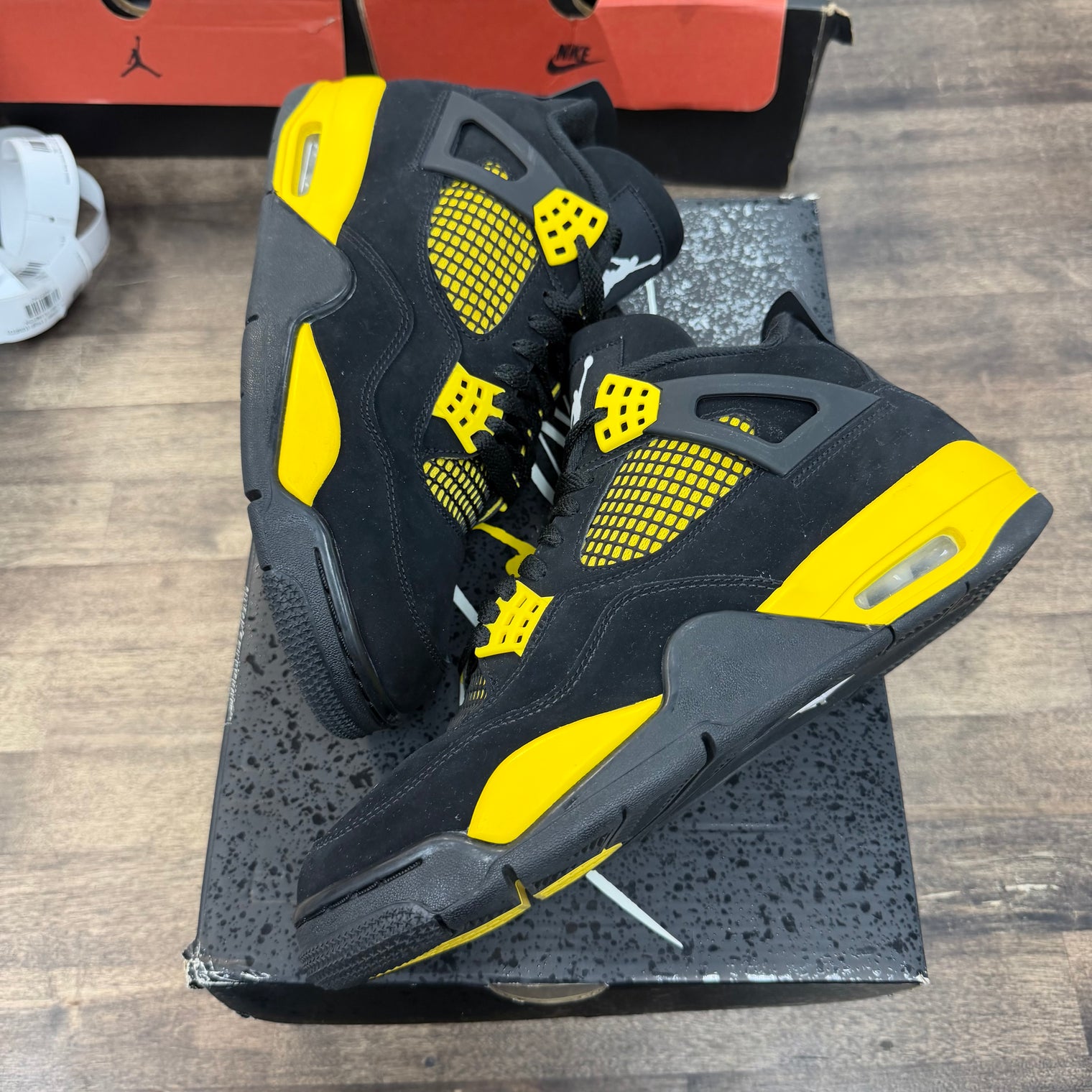 Yellow Thunder Jordan 4 Retro (USED)