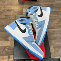 University Blue White Jordan 1 High (USED)