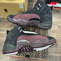 A Ma Maniere Jordan 12 Black (W) (USED)