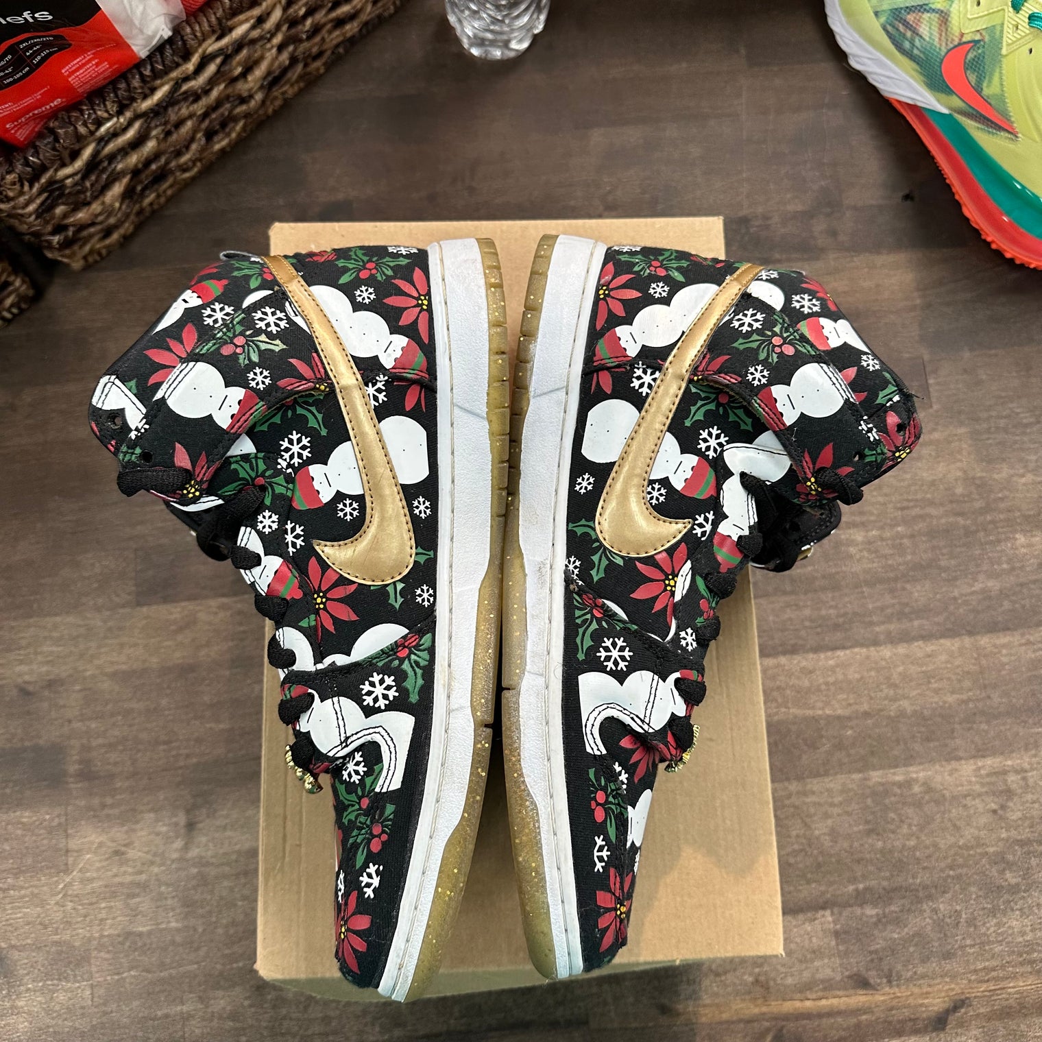 Concepts x Ugly Christmas Sweater SB Dunk High Premium (USED, No Box)