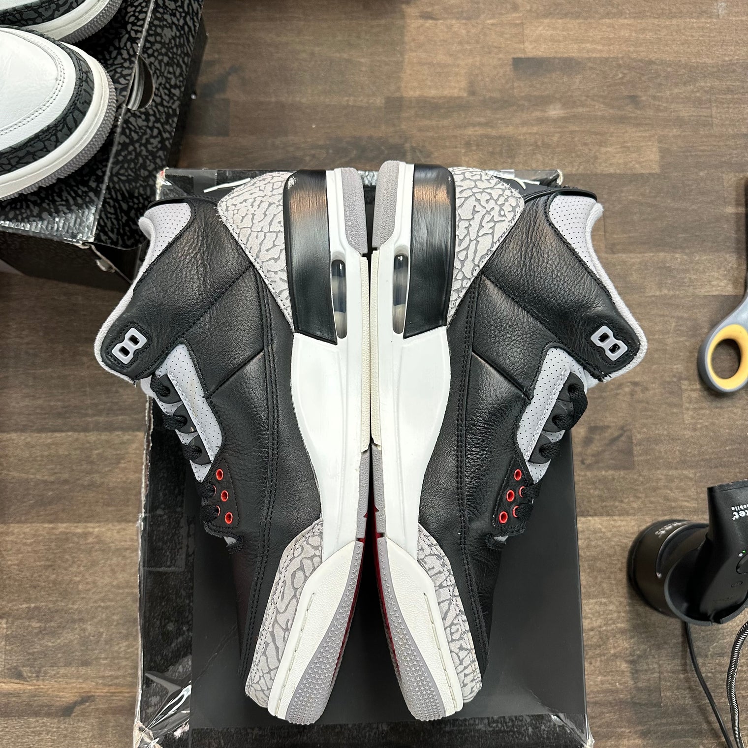Black Cement Jordan 3 Retro OG (2024) (Used)