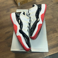 Concord Bred Jordan 11 Low (USED,No,Insole,No Box)