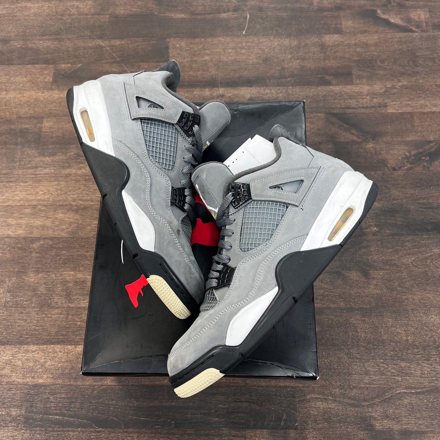 Cool Grey Jordan 4 (USED, No Box)