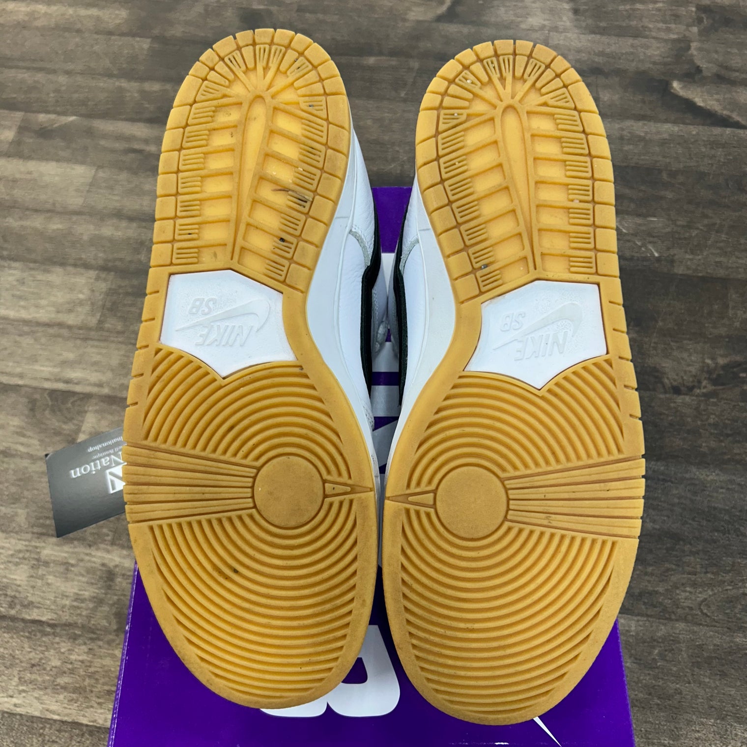 White Gum SB Dunk Low (USED)