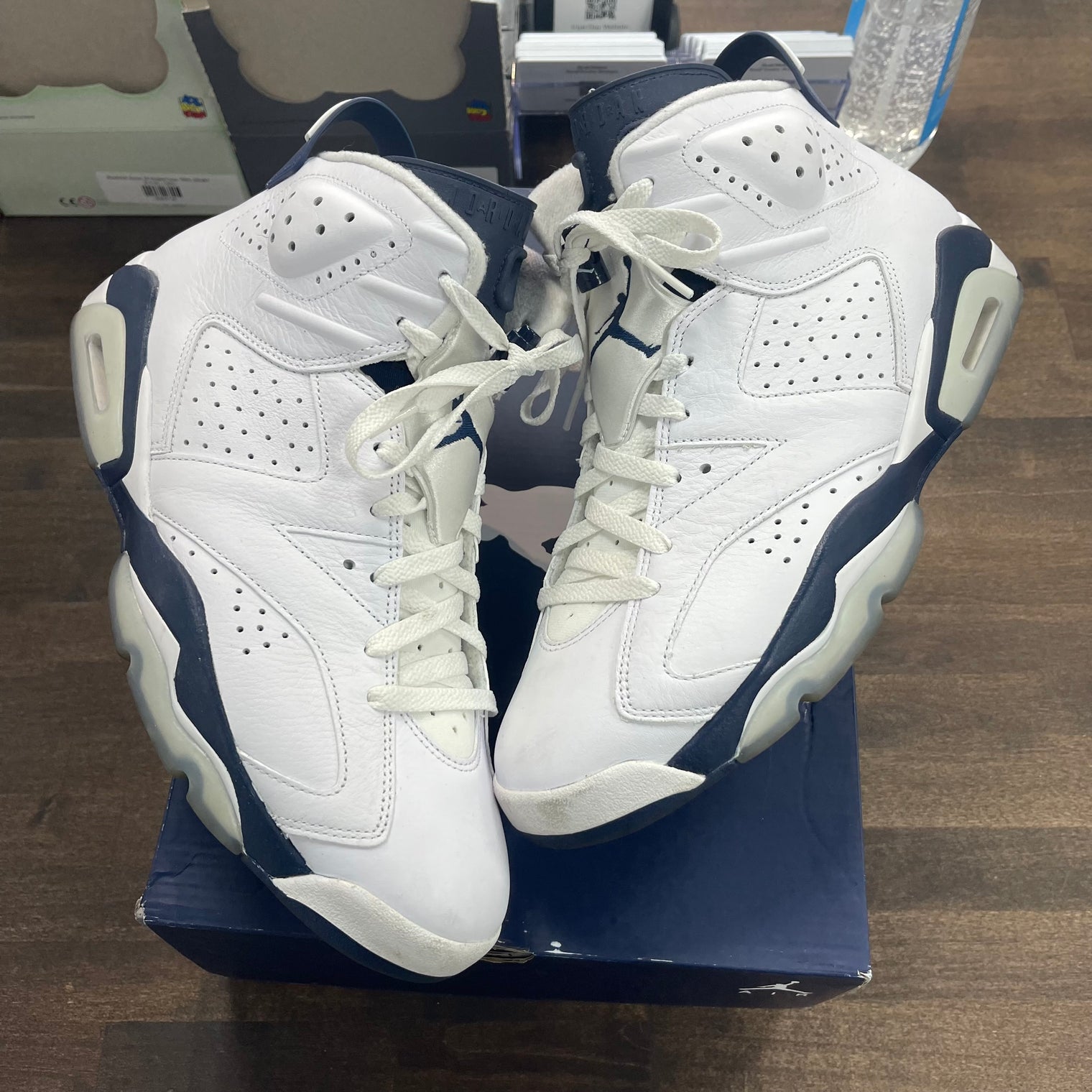 Midnight Navy Jordan 6 (USED)