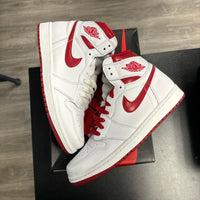 Red Metallic Jordan 1 High (USED)