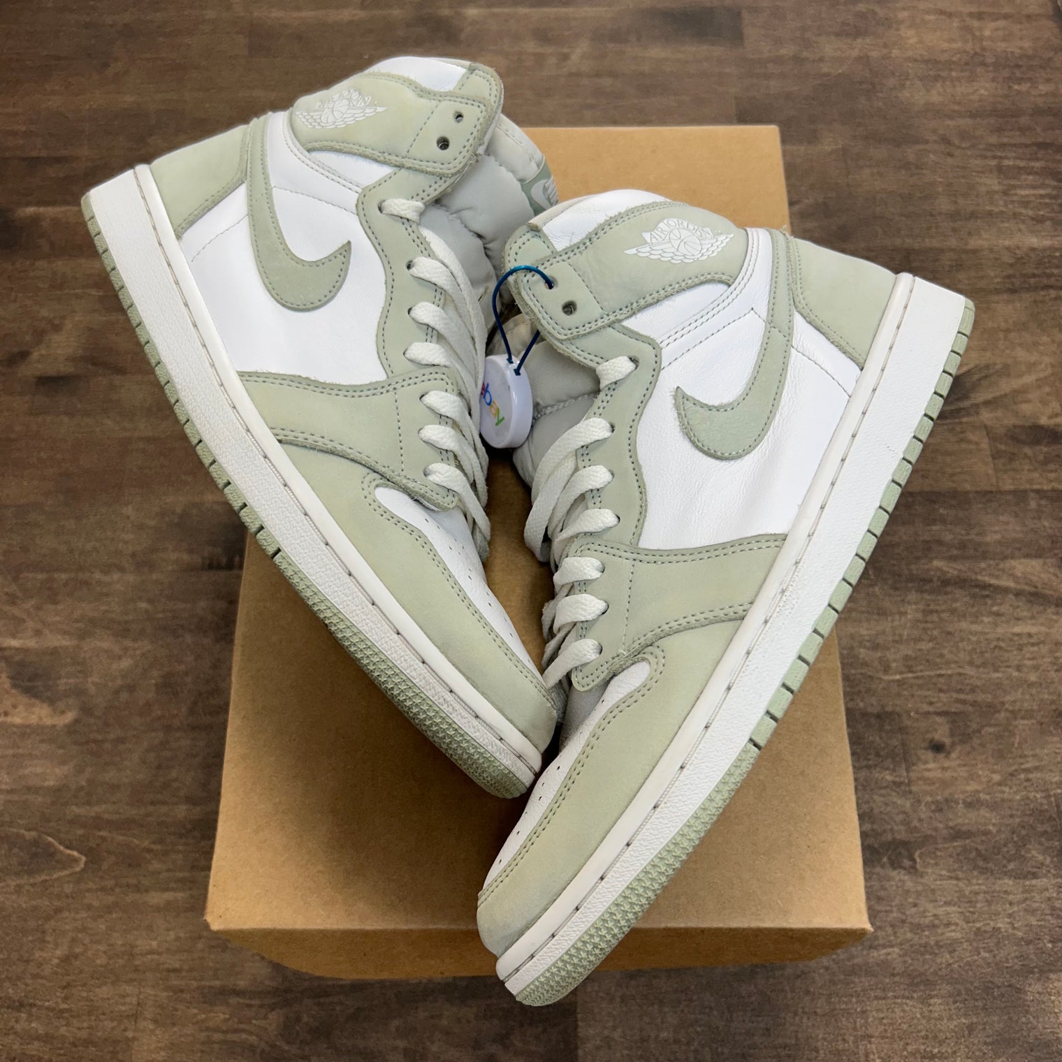 Seafoam Jordan 1 High (W) (USED, No Box)