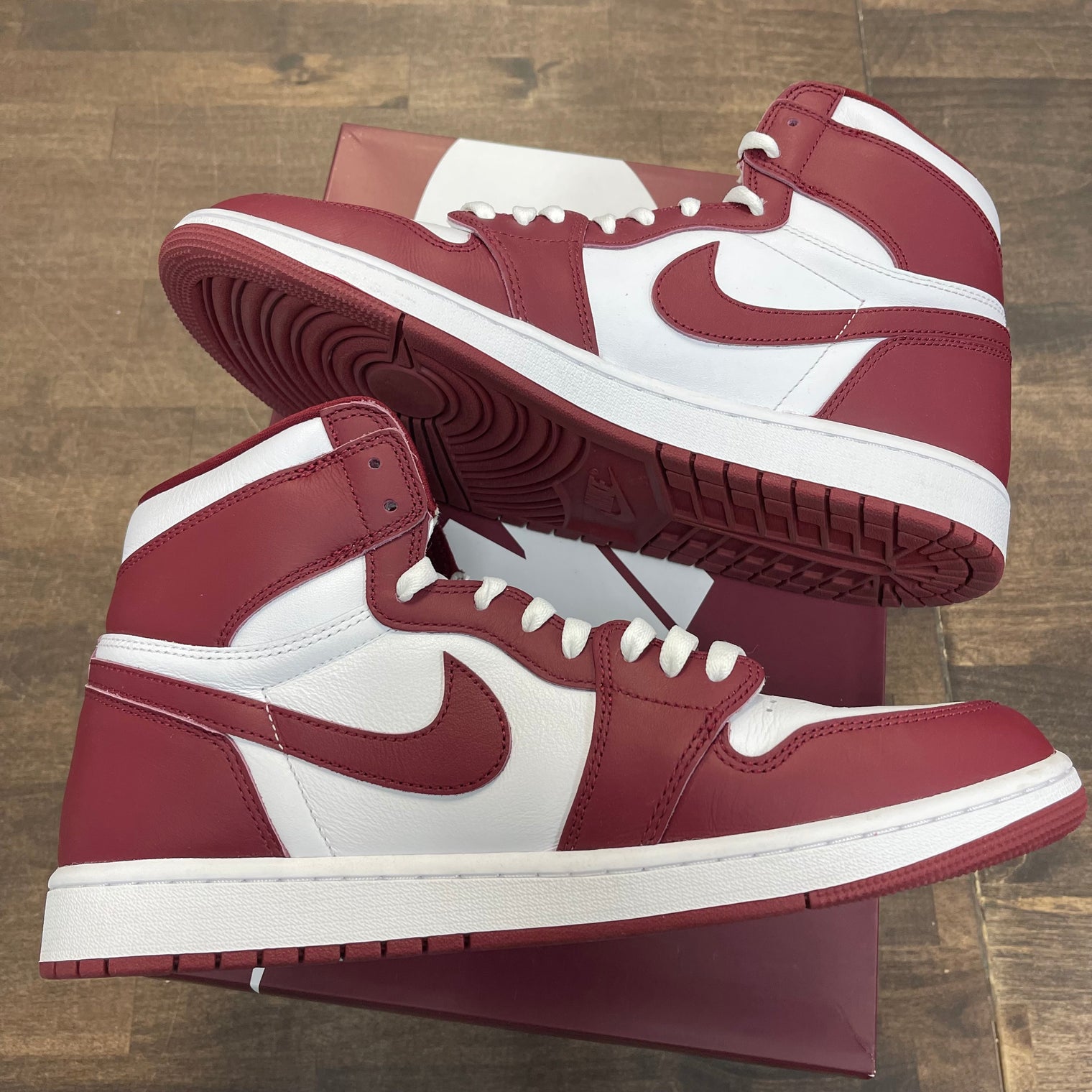 Artisanal Team Red Jordan 1 High (USED)