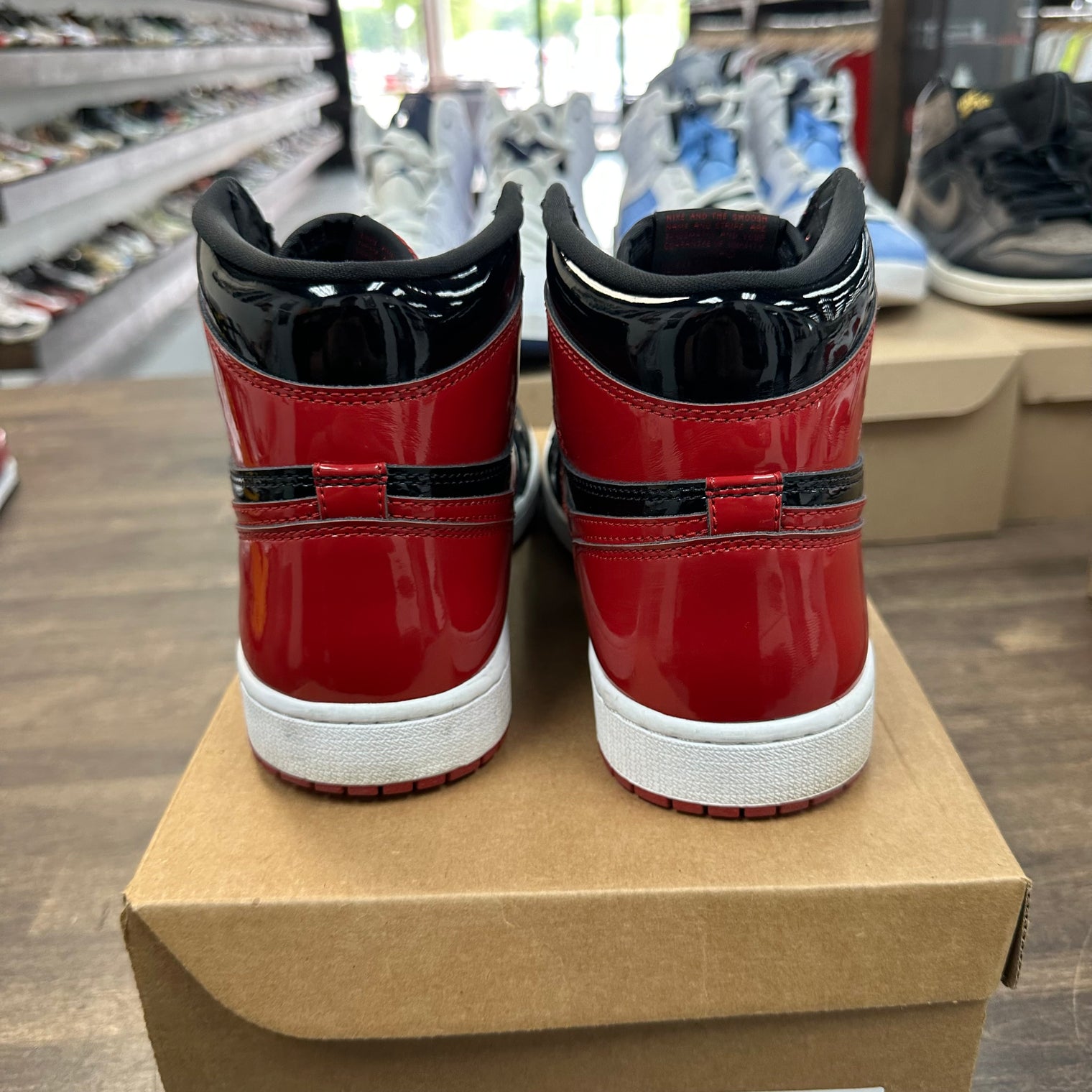Patent Bred Jordan 1 High (USED,No Box)