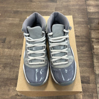 Jordan 11 Retro Cool Grey (GS) (2021) (US 5.5Y) (USED, No Box)