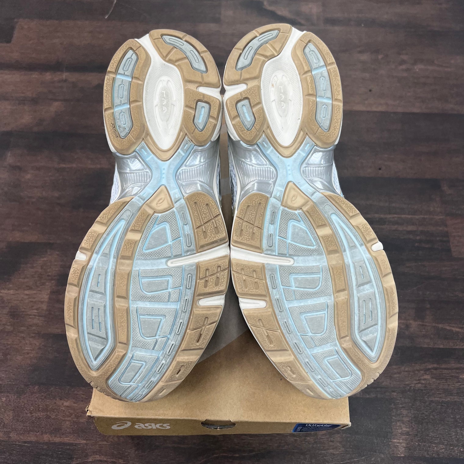 White Dune Asics Gel 1130 (USED,Replacement Box)