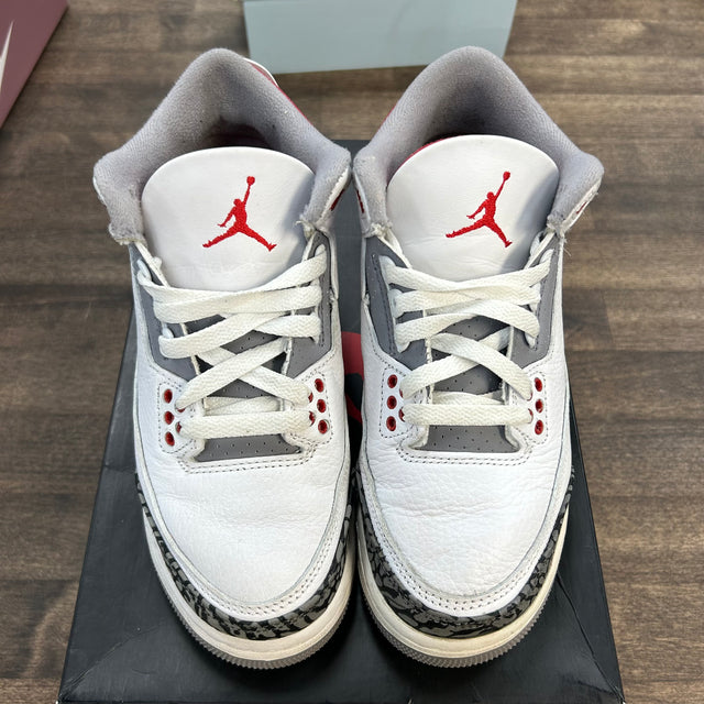 Fire Red Jordan 3 Retro (GS) (USED)