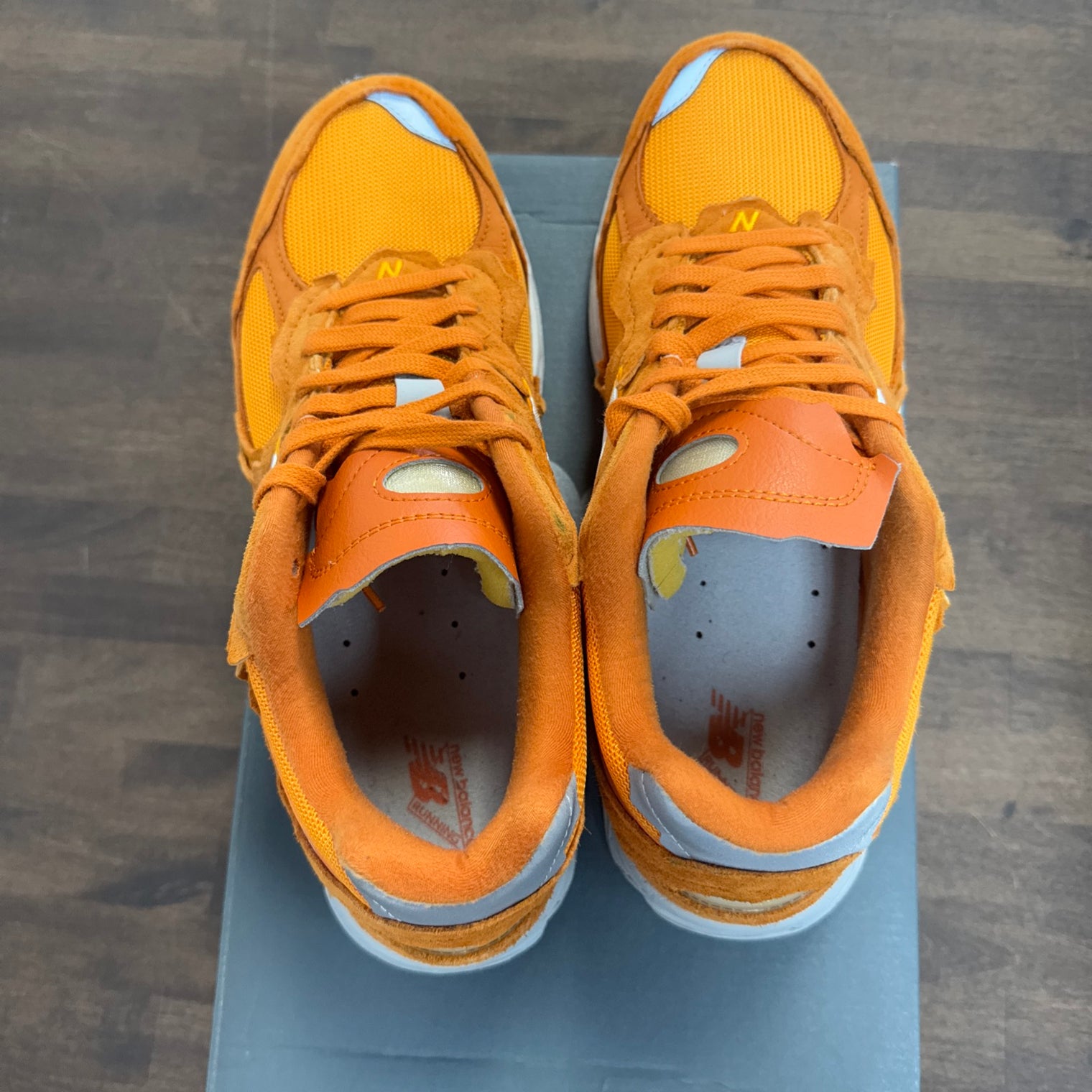 Vintage Orange New Balance 2002R Protection Pack (USED)