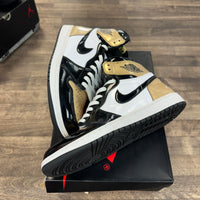 Patent Gold Jordan 1 High (USED)