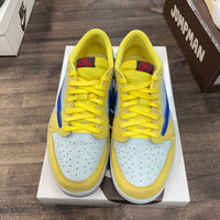 (W) Canary Travis Scott Jordan 1 Low OG SP (USED)