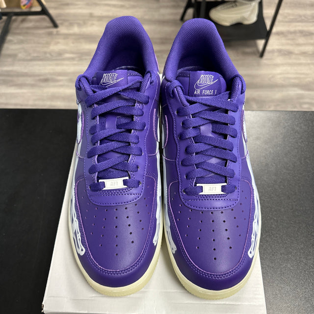 Nike Air Force 1 Purple Skeleton (Used)