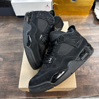 Black Cat Jordan 4 (USED,No Box)