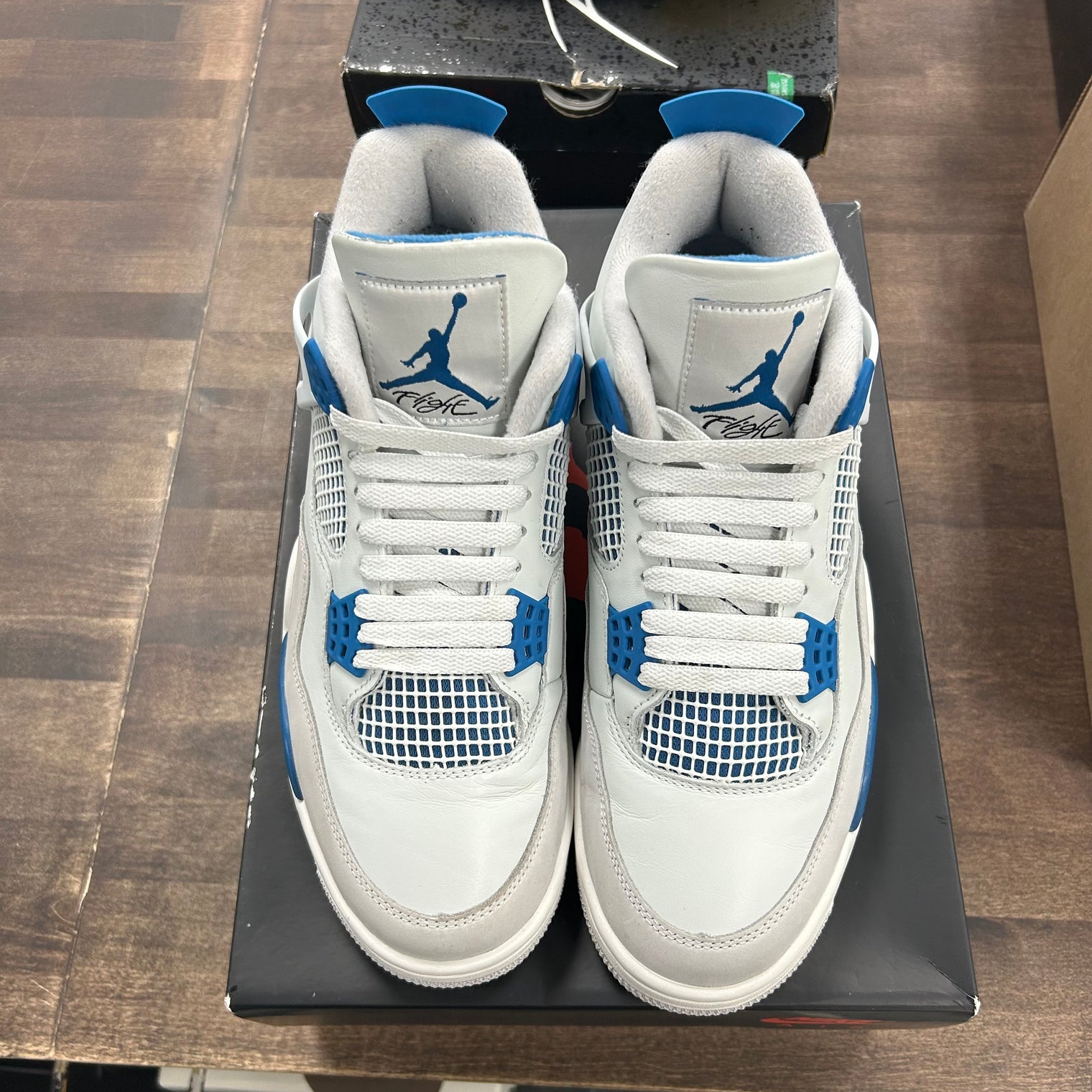 Military Blue Jordan 4 Retro (USED)
