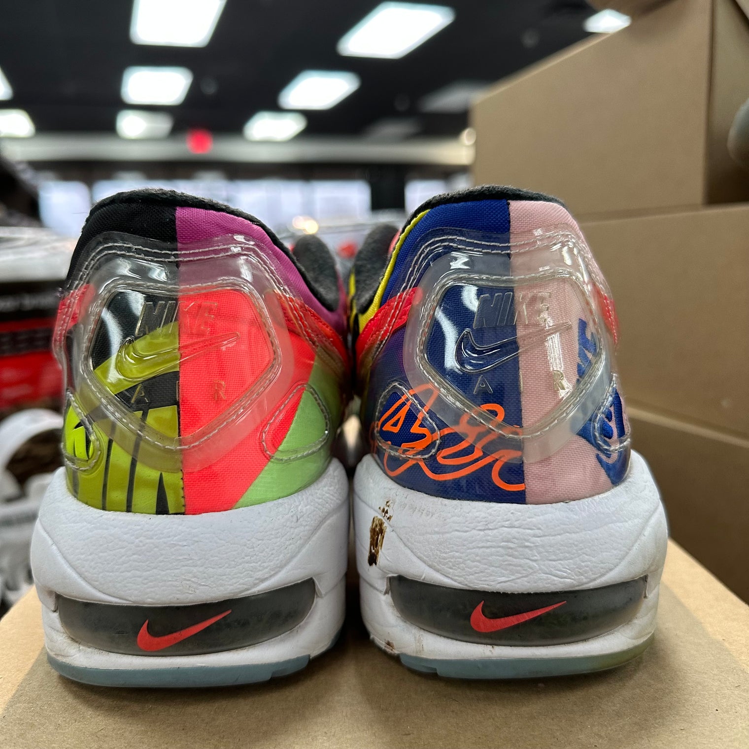 Nike Air Max 2 Light atmos Black (US 9.5) (USED, No Box)