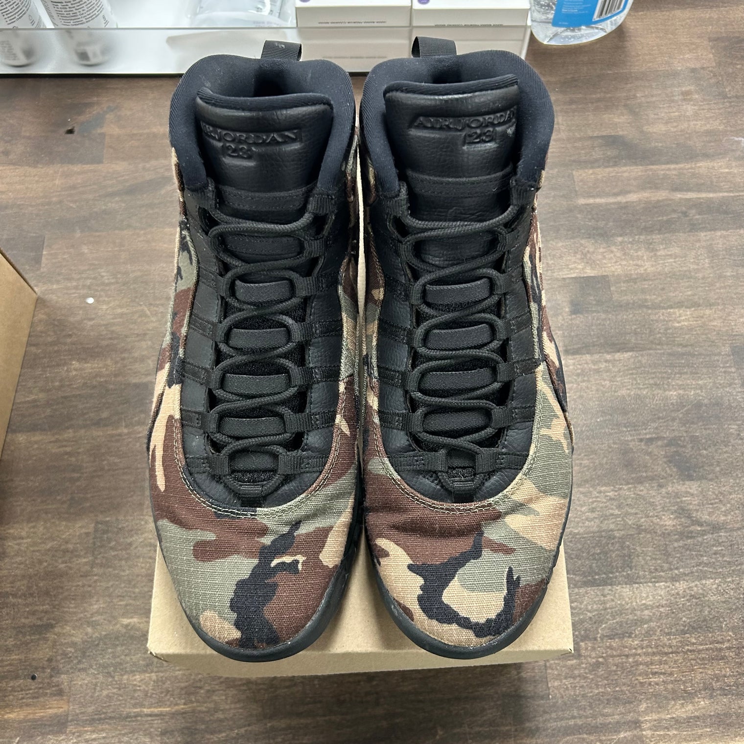 Camo Jordan 10 Retro (USED, No Box)
