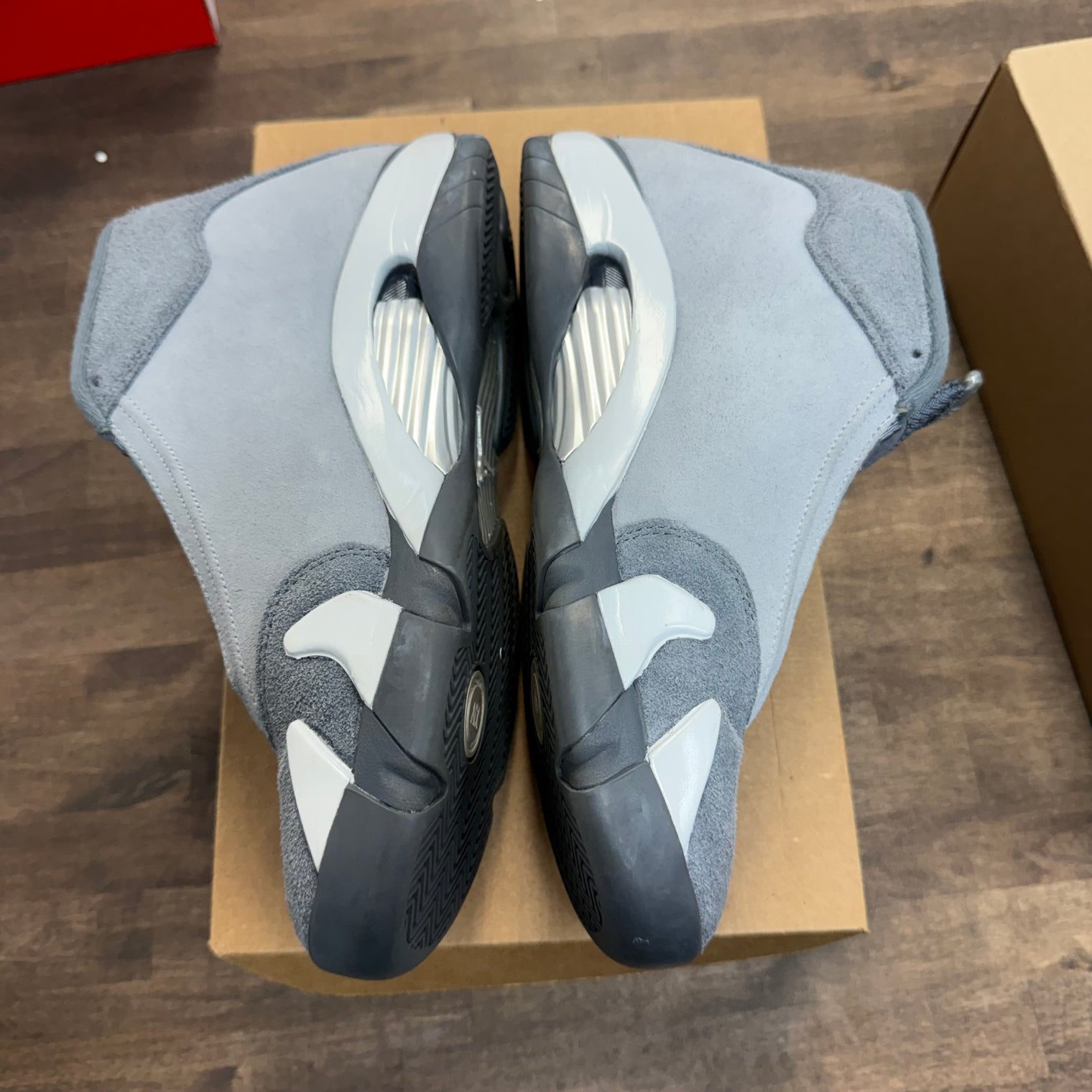 Flint Grey Jordan 14 Retro (USED, No Box)