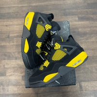Yellow Thunder Jordan 4 (Lightly worn)