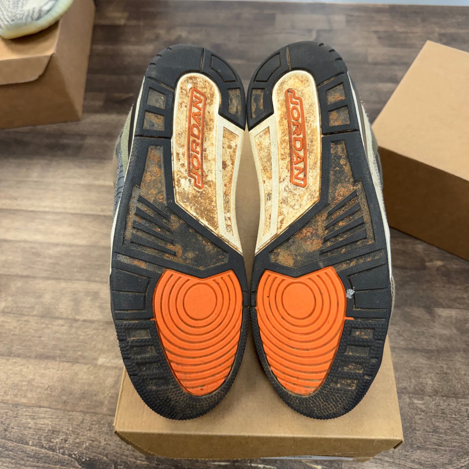 Jordan 3 Retro Patchwork Camo (USED, No Box)