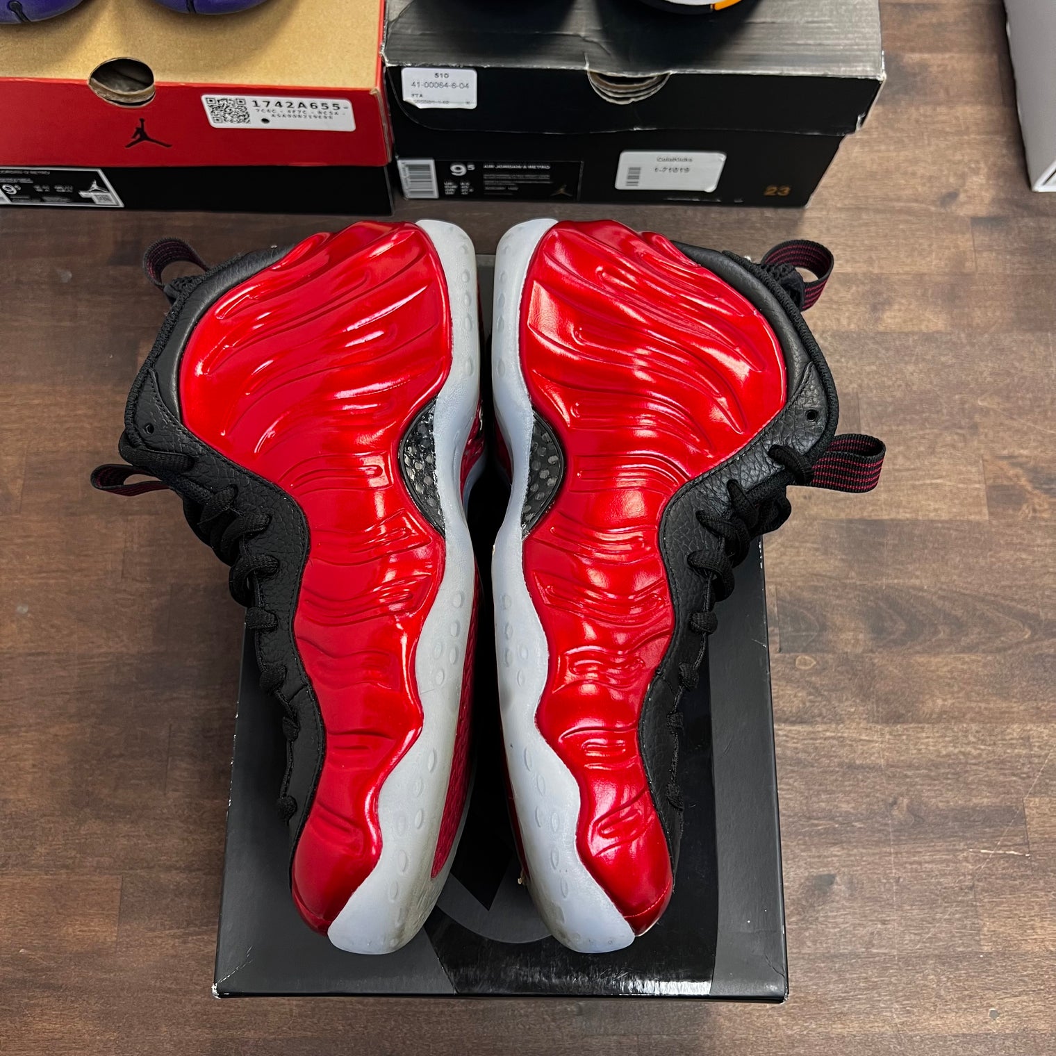 Metallic Red Nike Foamposite One (2023) (USED)