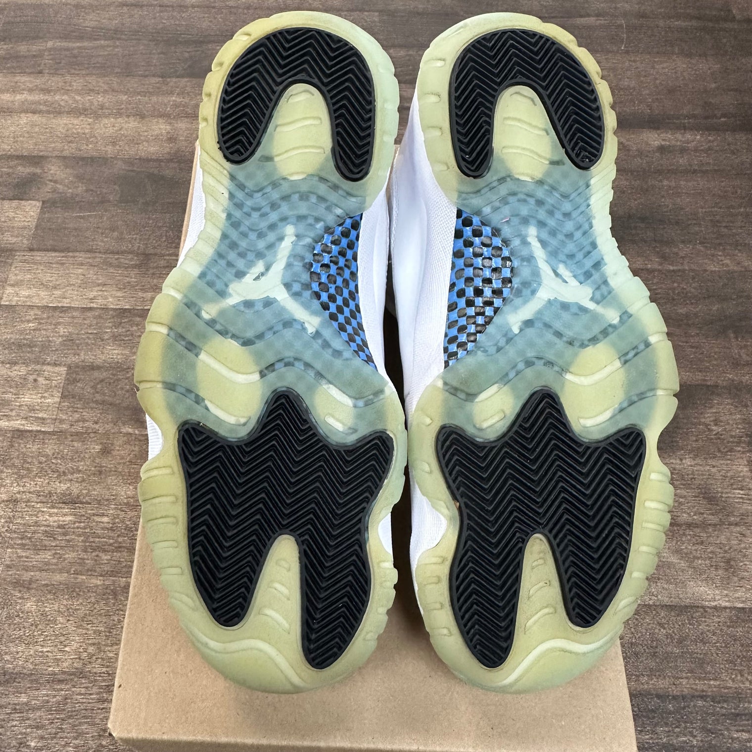 Legend Blue Jordan 11 Low (USED, No Box)