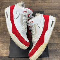 University Red Tinker Jordan 3 (USED)