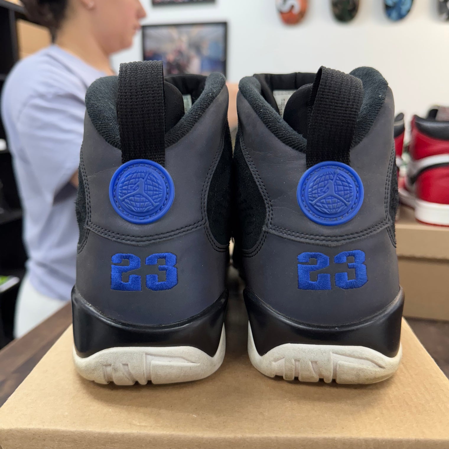 Racer Blue Jordan 9 (USED,No Box)
