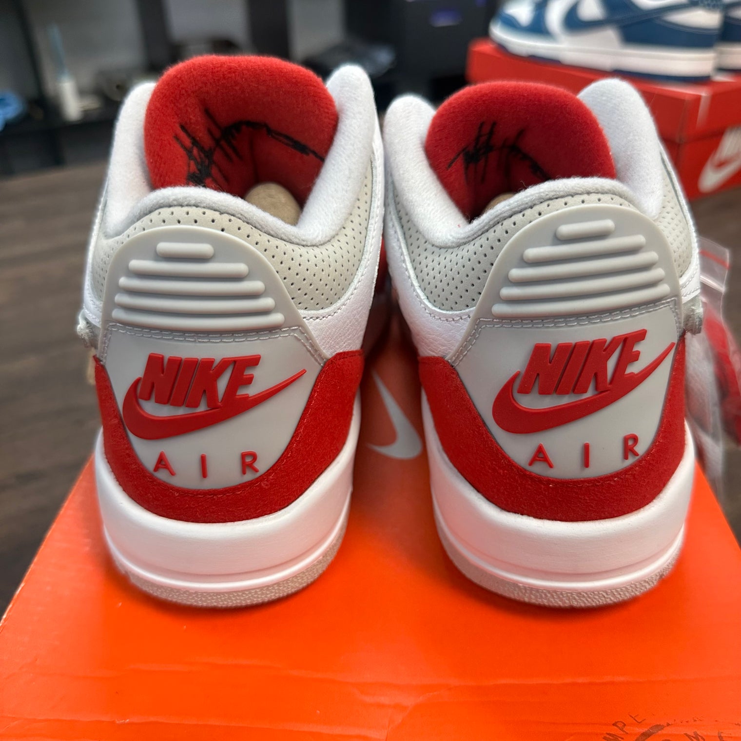 Tinker White University Red Jordan 3 Retro (B-Grade)