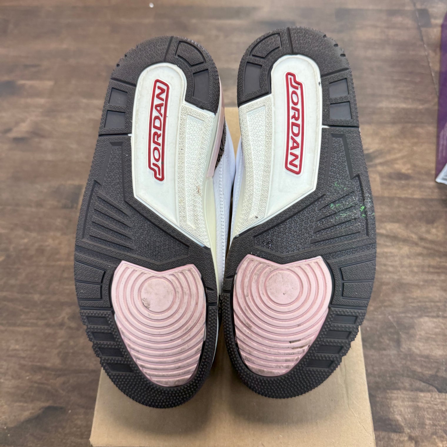 (W) Neapolitan Jordan 3 (USED,No Box)