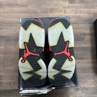 Jordan 6 Retro Infrared Black (2014) (US 8) (USED, Damaged Box)