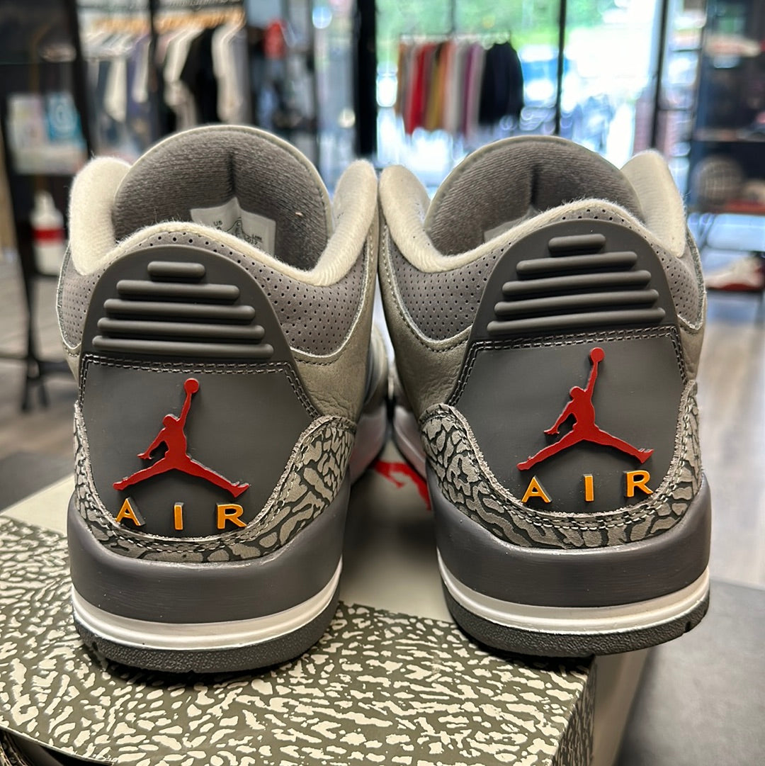 Cool Grey Jordan 3 (USED)