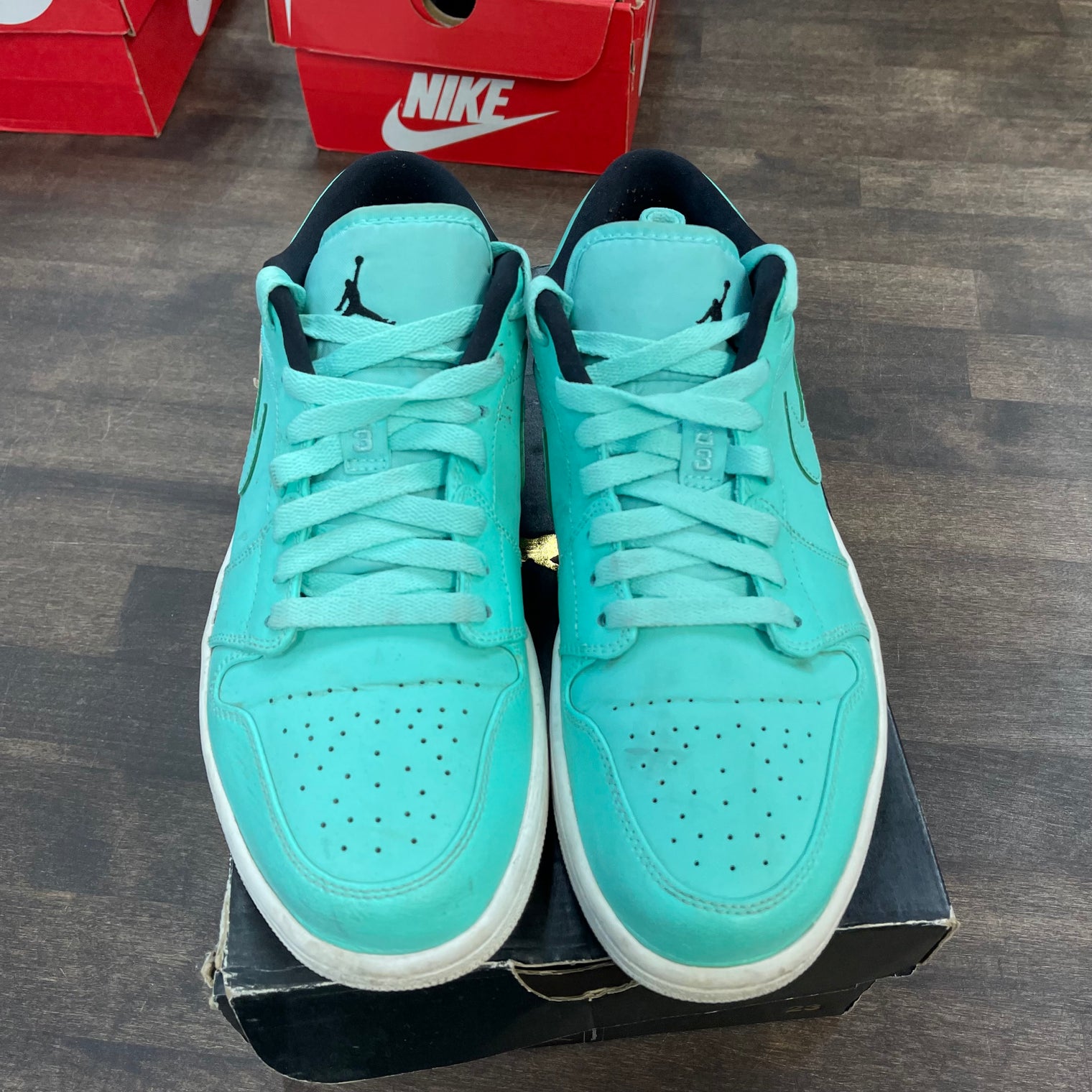 Turquoise Jordan 1 Low (USED)