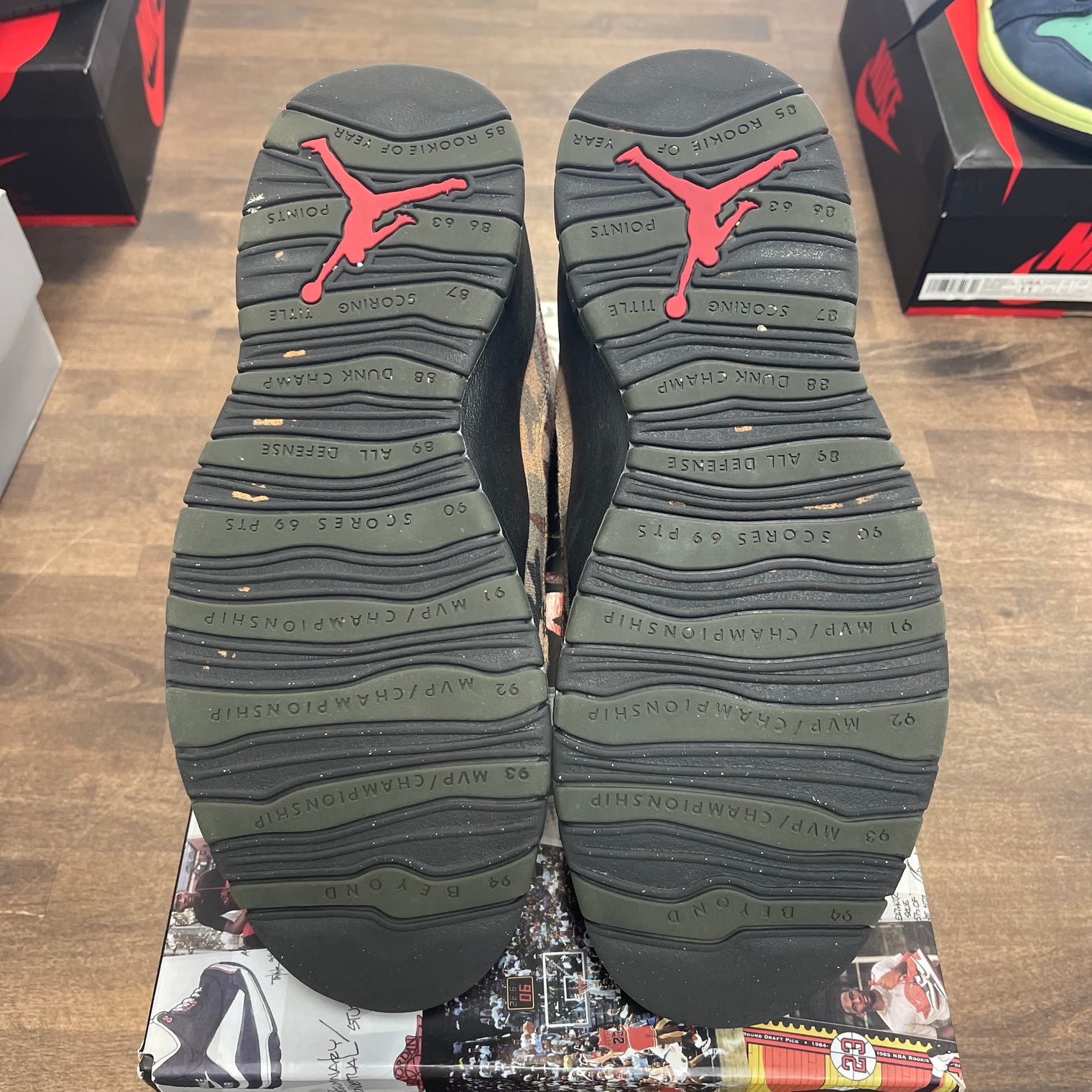 Camo Jordan 10 (USED)