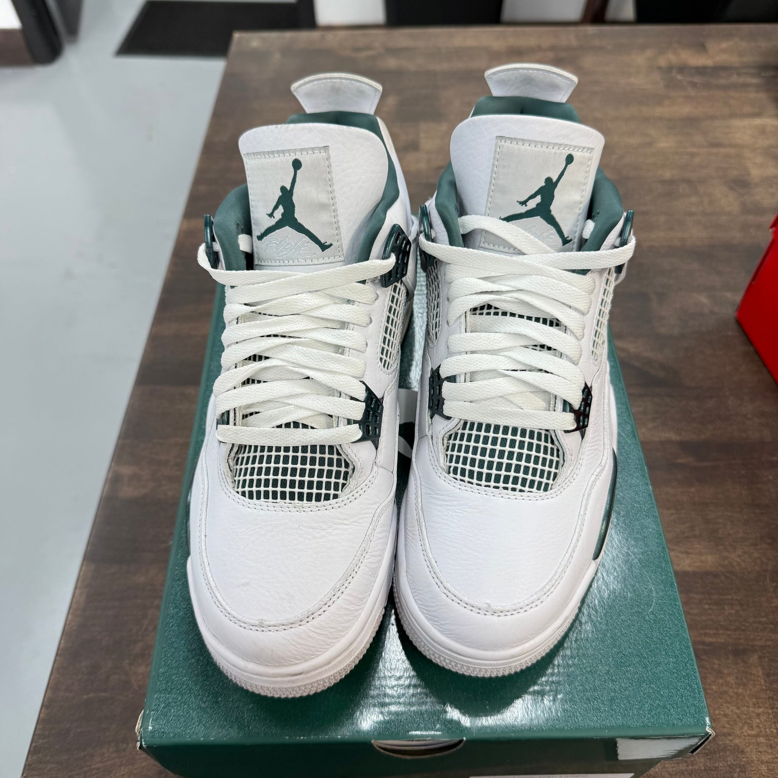 Oxidized Green Jordan 4 (USED)