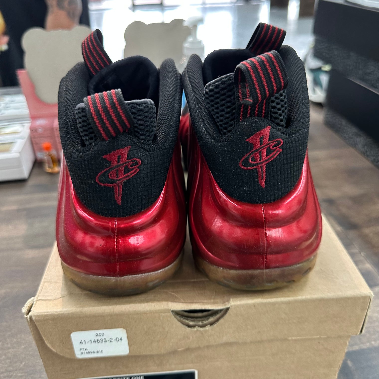 Metallic Red Nike Foamposite (2012) (USED)