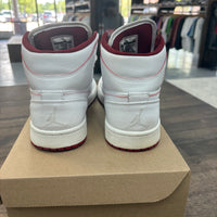 White Gym Red Jordan 1 Mid 2016 (USED, No Box)