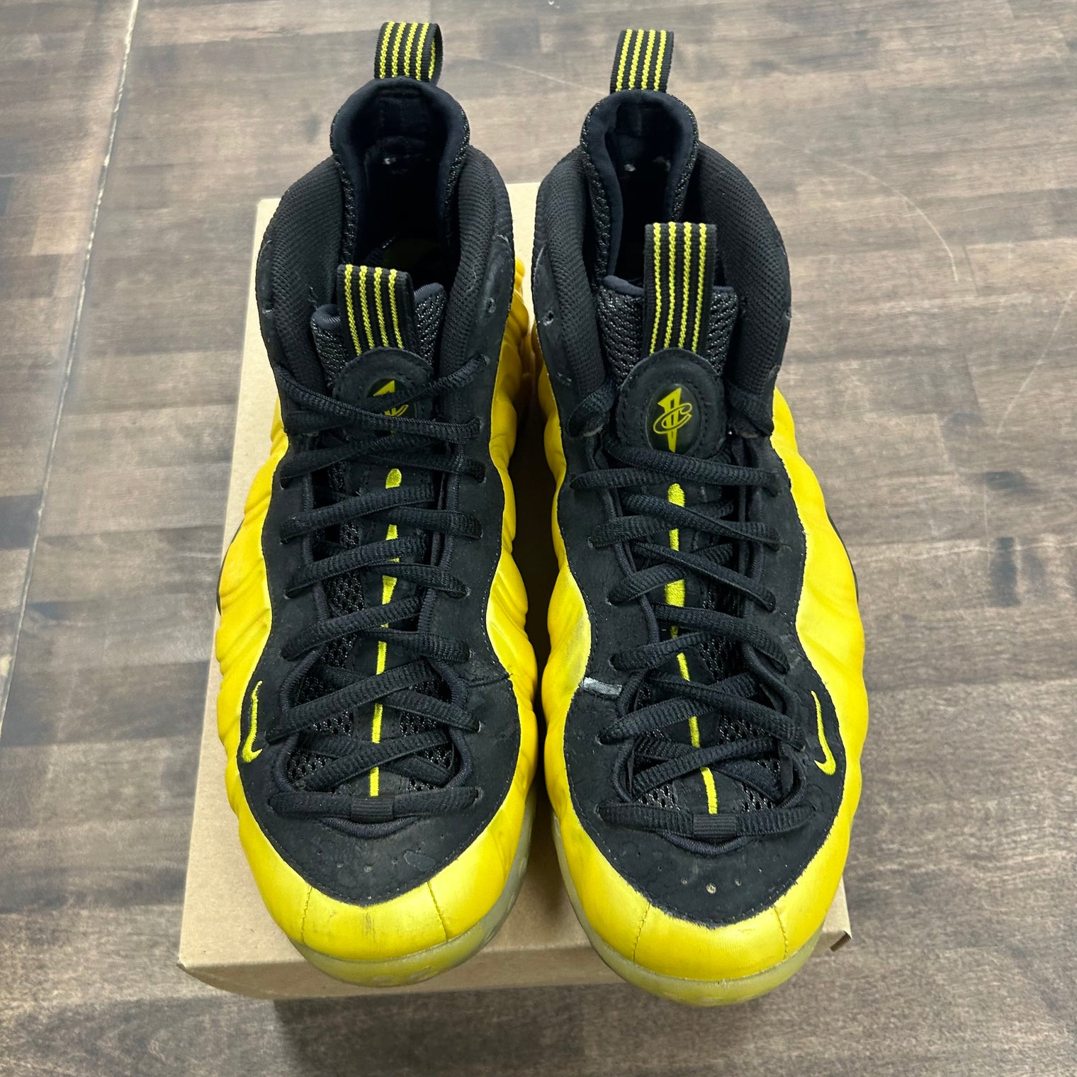 Nike Air Foamposite One Electrolime (US 10.5) (USED, No Box)