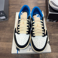 Travis Scott Fragment Jordan 1 Low OG SP (Lightly Worn)