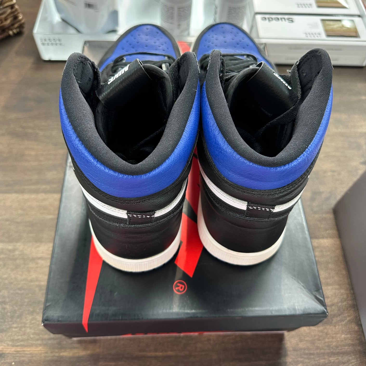 Royal Toe Jordan 1 High (USED)