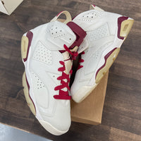 Maroon Jordan 6 (2015) (USED, No Box)